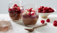 Dark Liquor Chocolate & Raspberry Mousse Tub